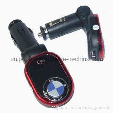Fm Transmitter Support SD/MMC Card up to 8GB (I-FMT116)